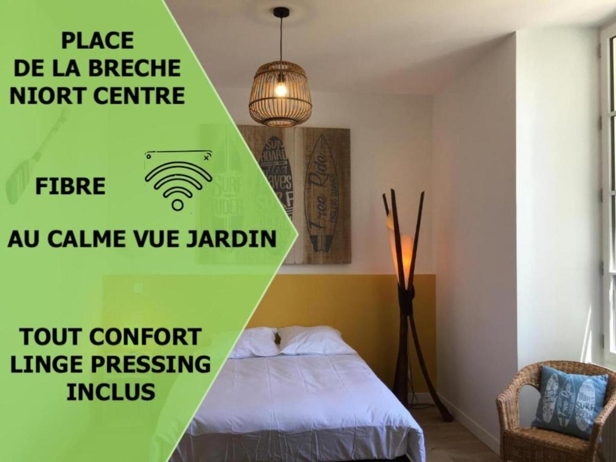 Le Beach Centre La Breche Wifi Vue Jardin Niort Eksteriør bilde